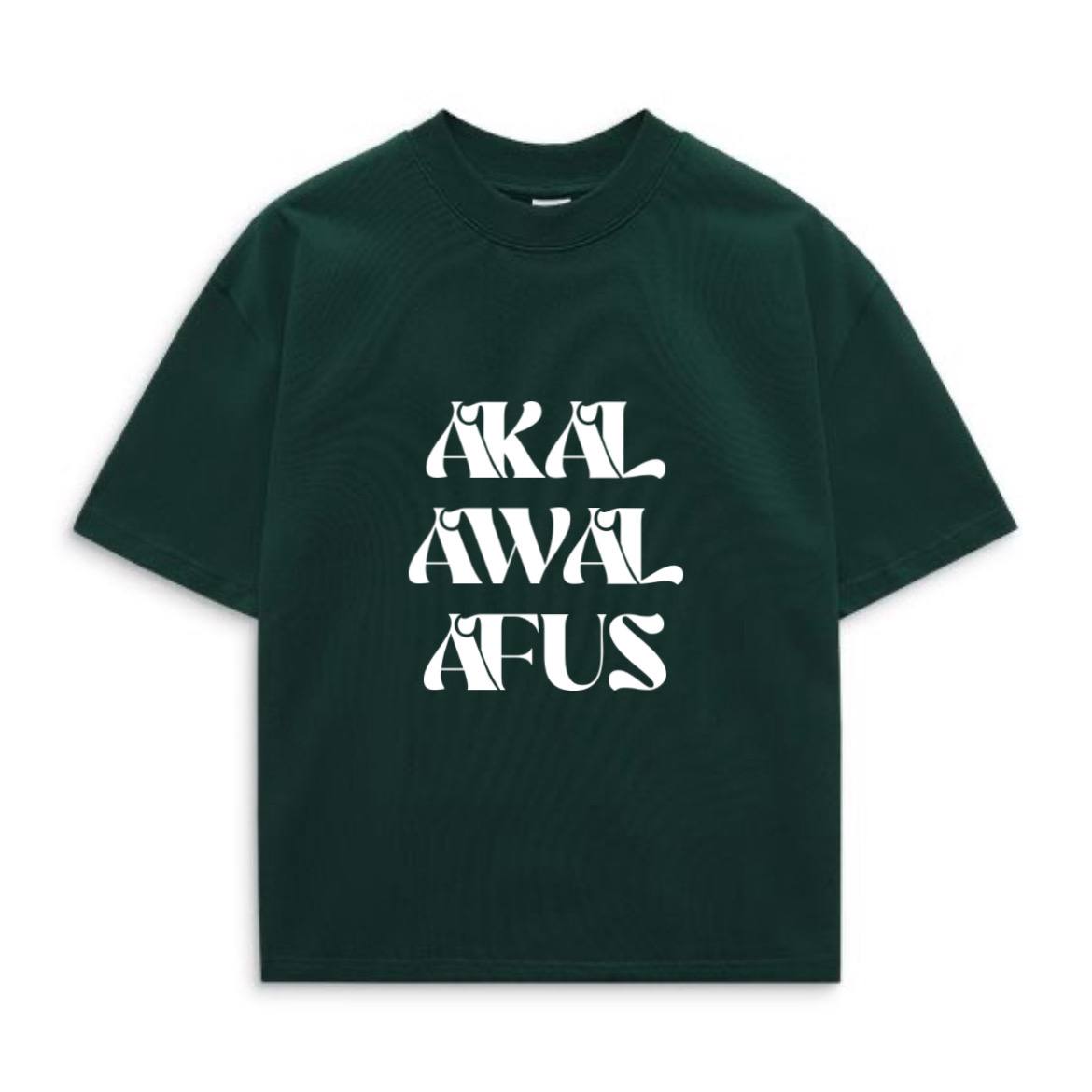 Футболка "AKAL AWAL AFUS"